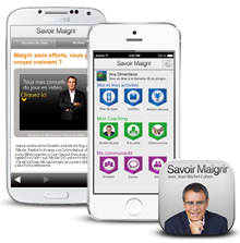 TÃ©lÃ©chargez l'application Savoir Maigrir sur votre mobile depuis Appstore et Google Play