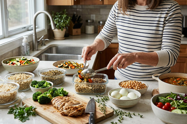 Préparer ses repas minceur à l'avance