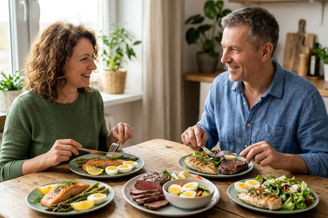 Bienfaits du régime protéiné : viande, poisson et œufs