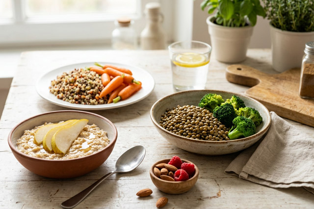 Combien de fibres par jour dans une alimentation variée