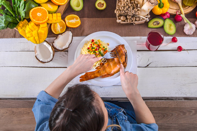 Perdre du poids sans sport : assiette équilibrée