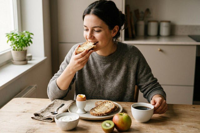 Petit-déjeuner équilibré pour maigrir